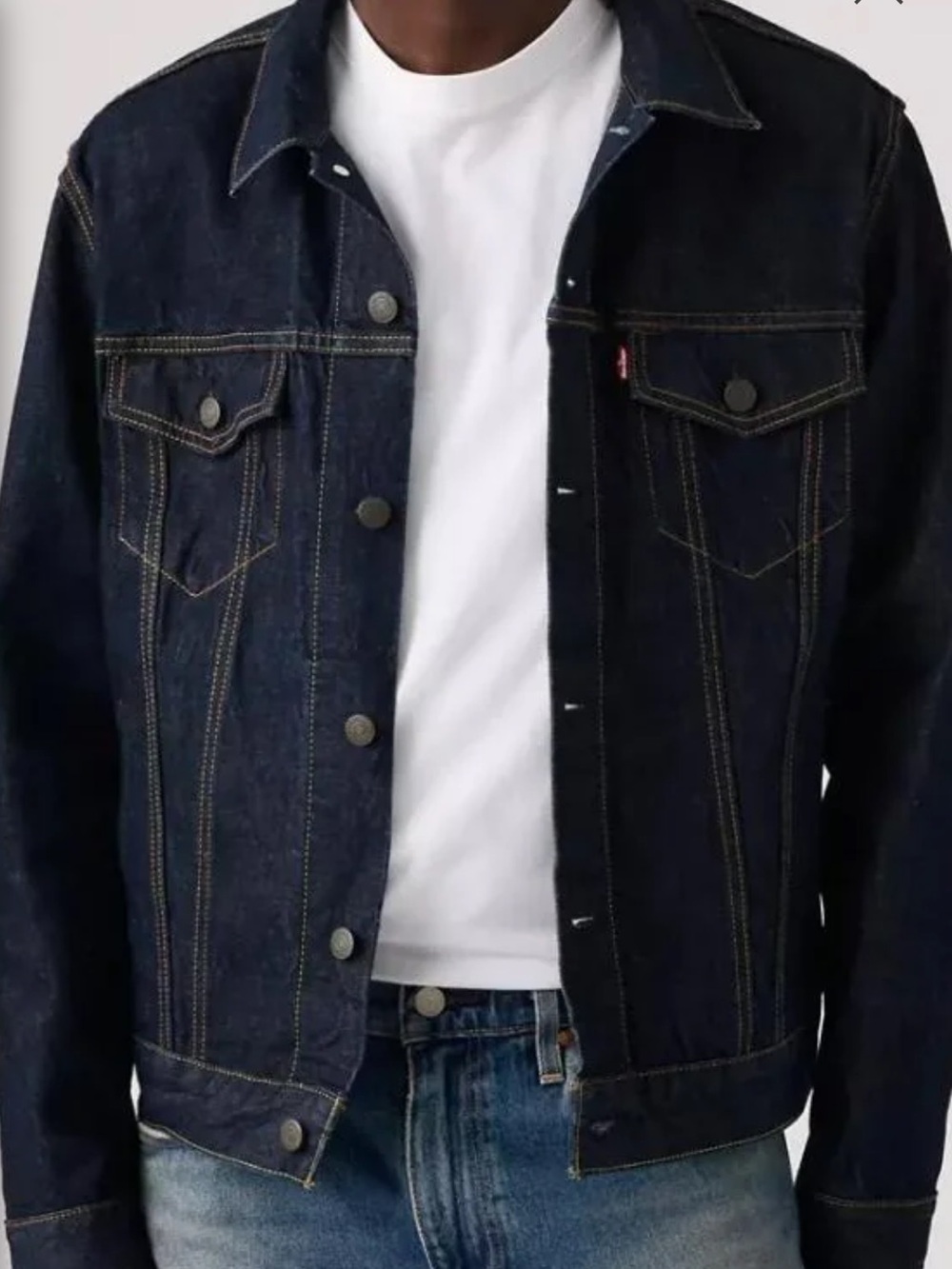 Levi's Classic Men's Dark Denim Trucker Jacket